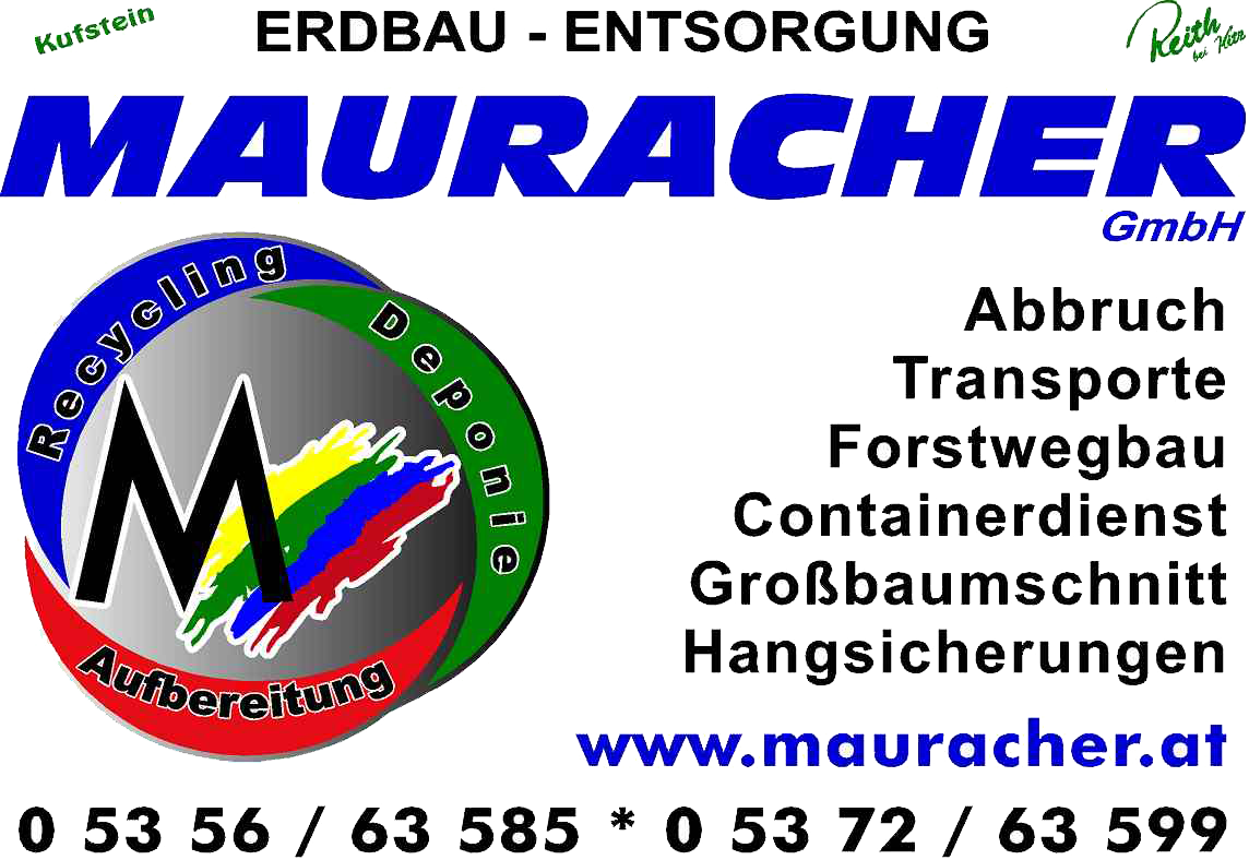 Logo Mauracher Erdbau & Transporte